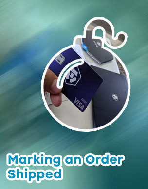 Cryptocom card issued but not shipped